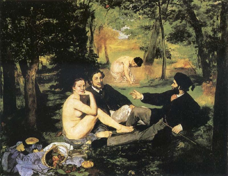 Edouard Manet Dejeuner sur l-herbe oil painting picture
